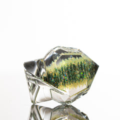 One Trick Pony - Faceted Illuminati Crushed Opal Marble Spinner Cap