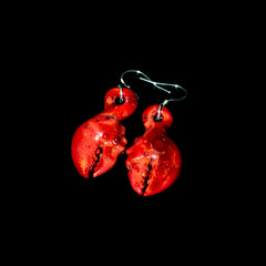 Pubz - Classic Cooked Red Lobster Claw Earring