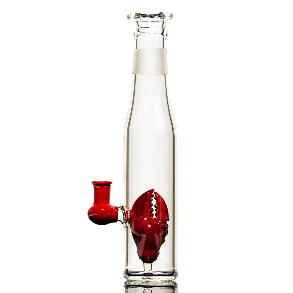 Pubz - Garra de langosta roja en una botella con banda arenada