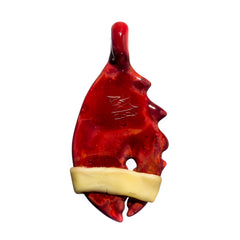 Pubz - Rubberbaded Red Lobster Claw Pendant