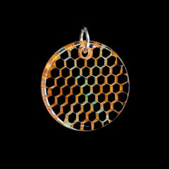 Ryan Teurfs - Silver X Circle Pendant