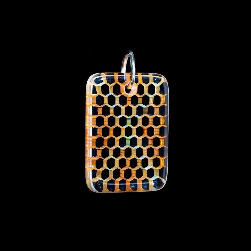 Ryan Teurfs - Silver X Rectangle Pendant