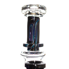 Pizarra Glass Linework Ball Rig Negro y Azul