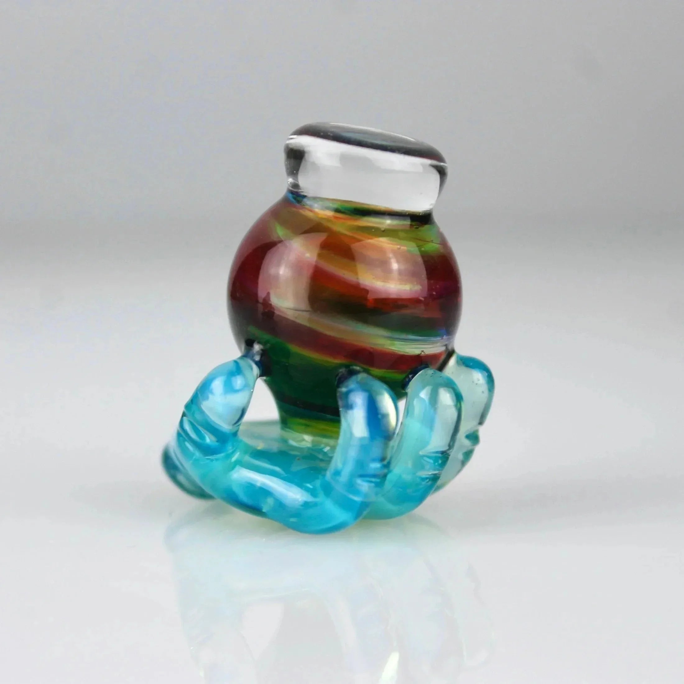 Goober Gabe - Aquamarine & Rainbow Slurper Plug