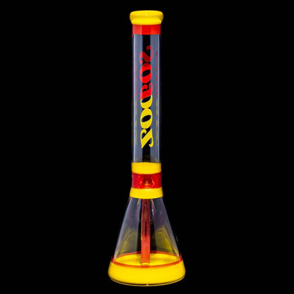SODOZ - Northstar Canary & PDX Ghost Red 18" Beaker