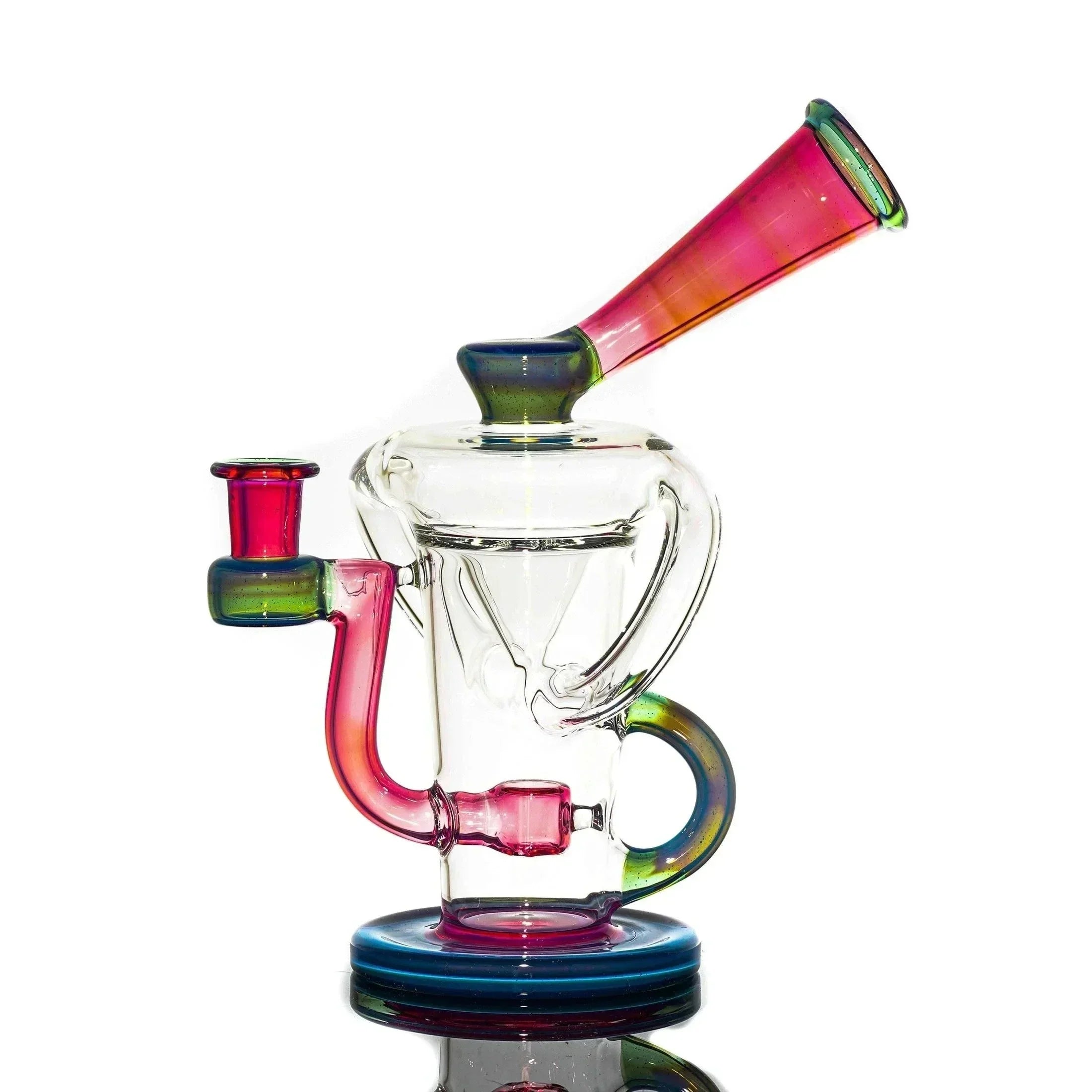 Stevie P - Clear, Karmaline & Blue Slyme Double Uptake Klein Recycler