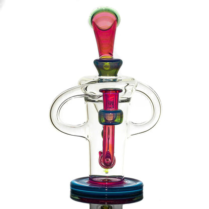 Stevie P - Clear, Karmaline & Blue Slyme Double Uptake Klein Recycler