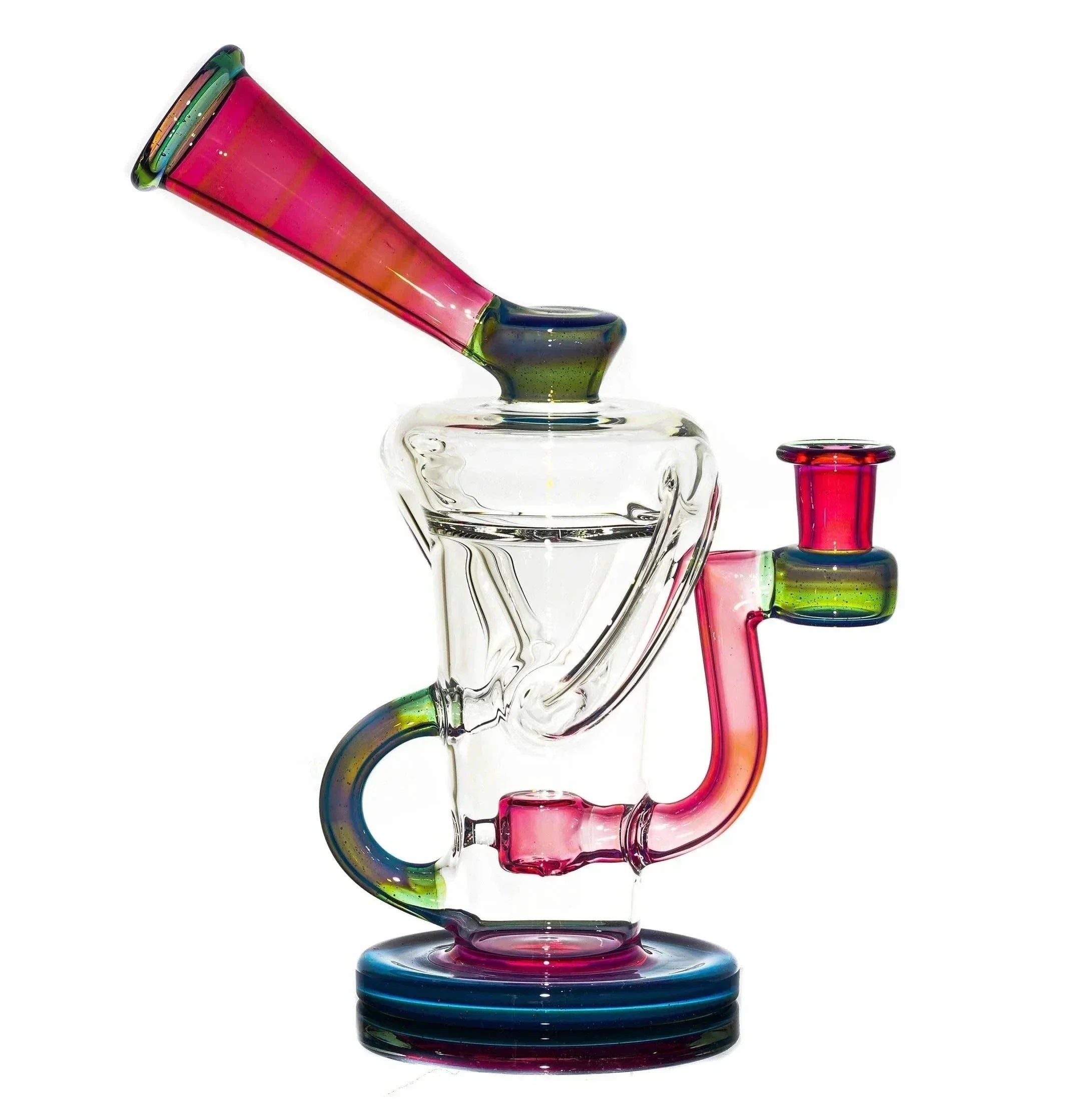 Stevie P - Clear, Karmaline & Blue Slyme Double Uptake Klein Recycler