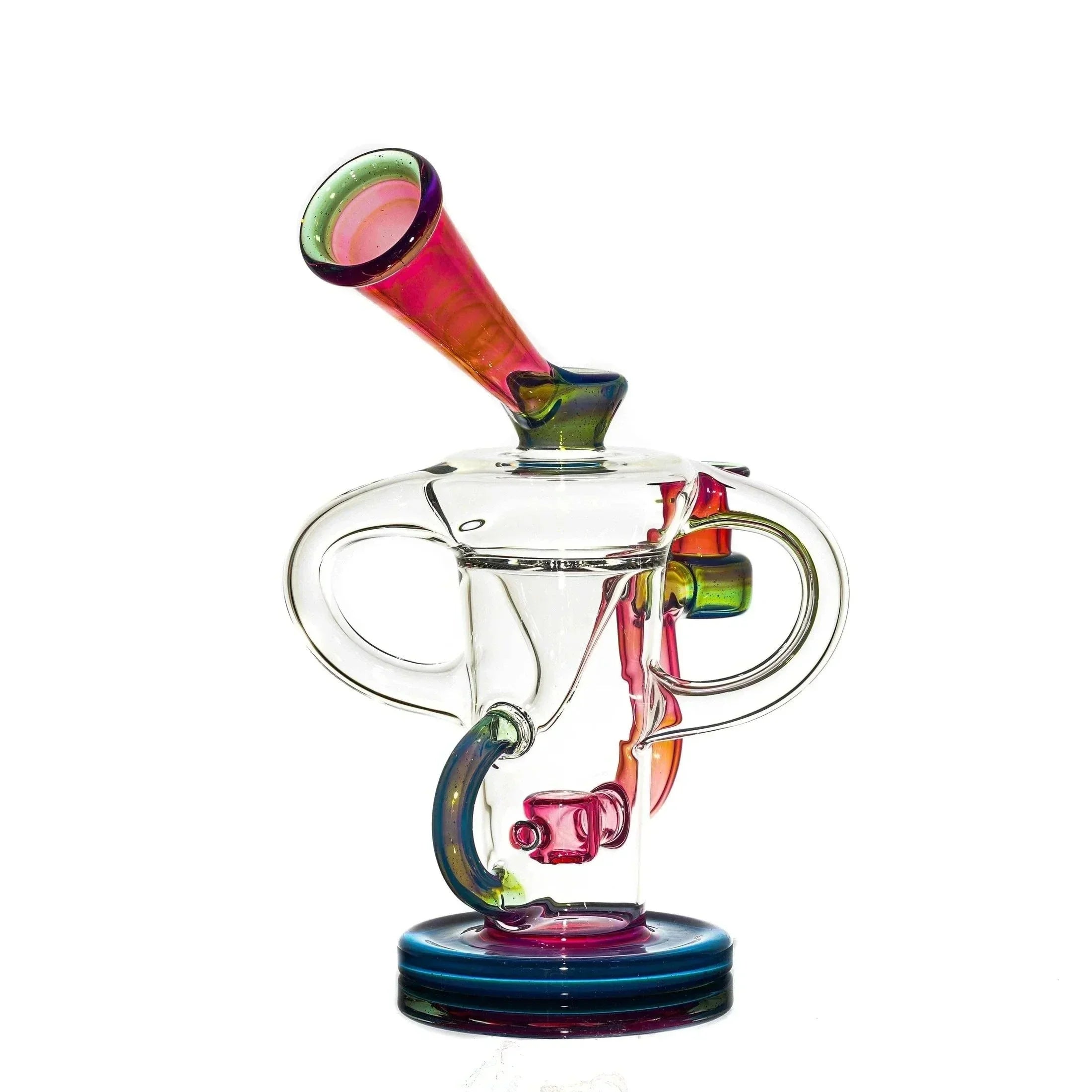 Stevie P - Clear, Karmaline & Blue Slyme Double Uptake Klein Recycler