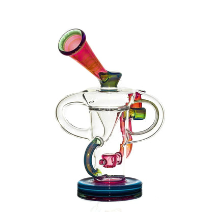 Stevie P - Clear, Karmaline & Blue Slyme Double Uptake Klein Recycler