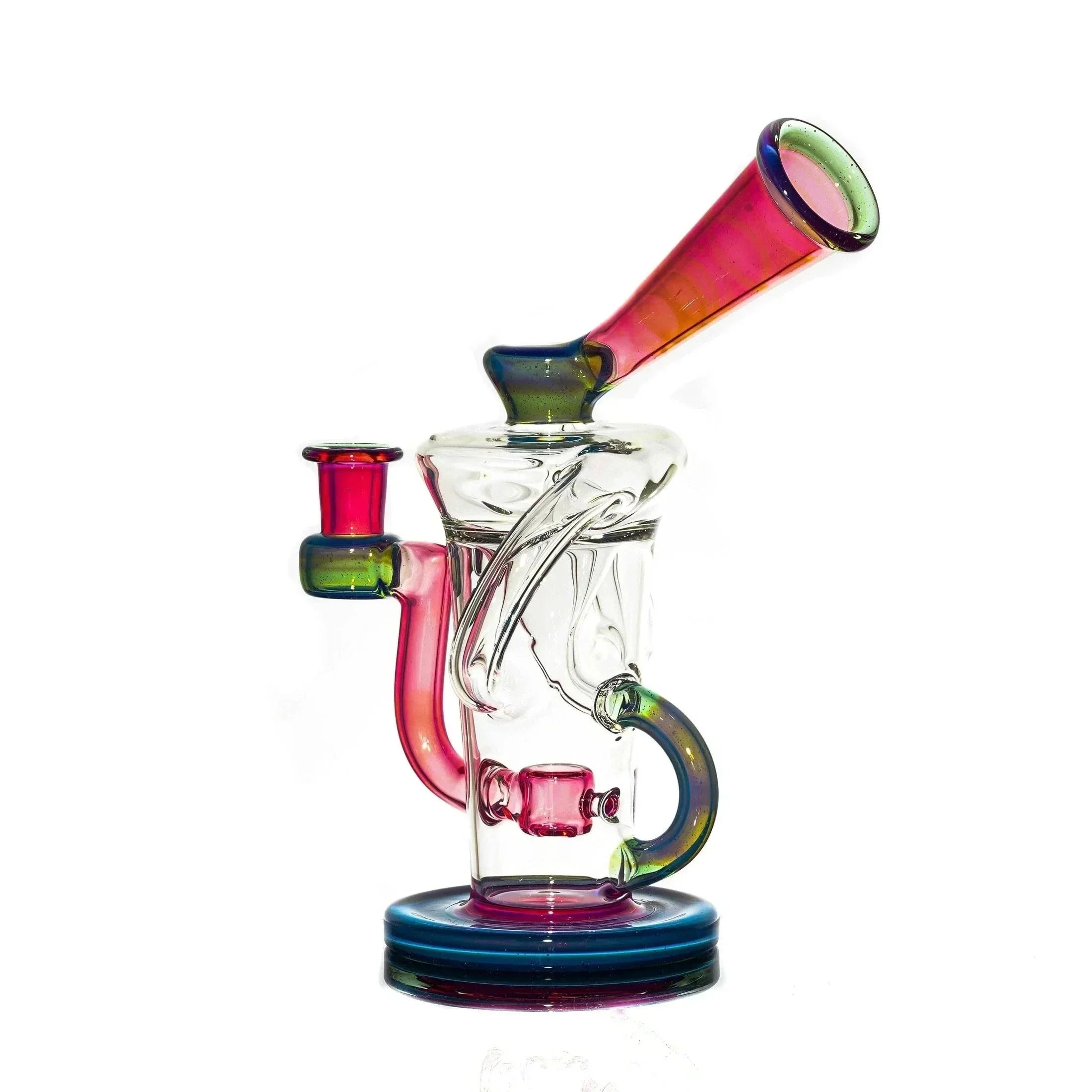Stevie P - Clear, Karmaline & Blue Slyme Double Uptake Klein Recycler