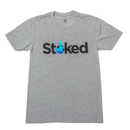 Stoked Provisions - Dark Heather Gray T-Shirt