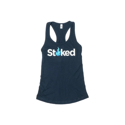 Stoked Provisions - Navy Racerback Tank