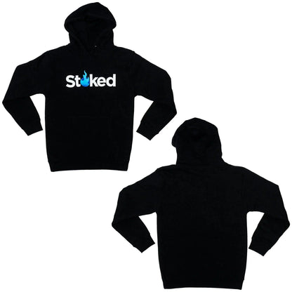 Stoked Provisions - Black Heavy Hoodie