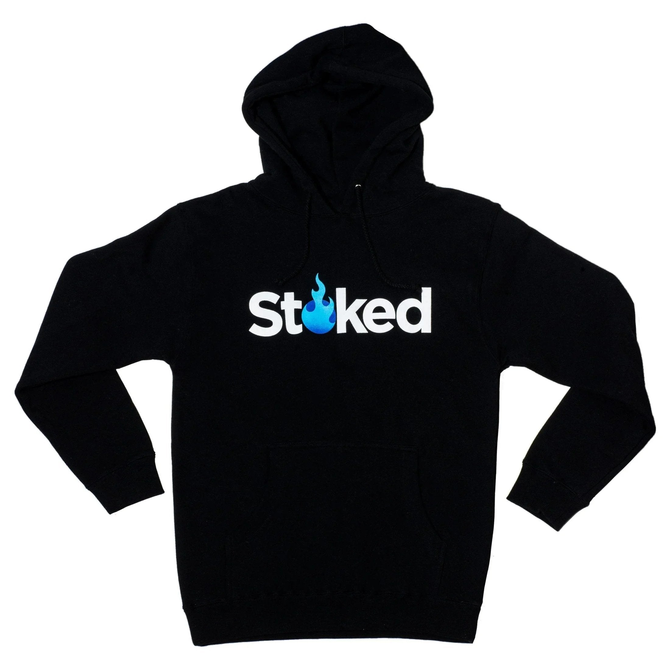 Stoked Provisions - Black Heavy Hoodie