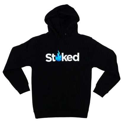 Stoked Provisions - Black Heavy Hoodie