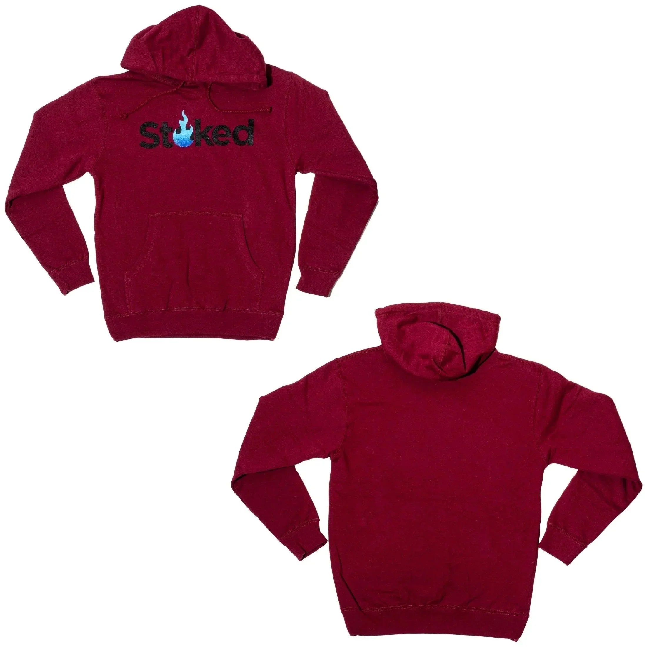 Stoked Provisions - Cardinal Heavy Hoodie