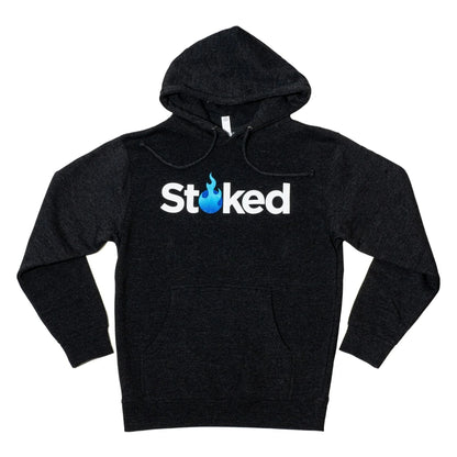 Stoked Provisions - Charcoal Heavy Hoodie