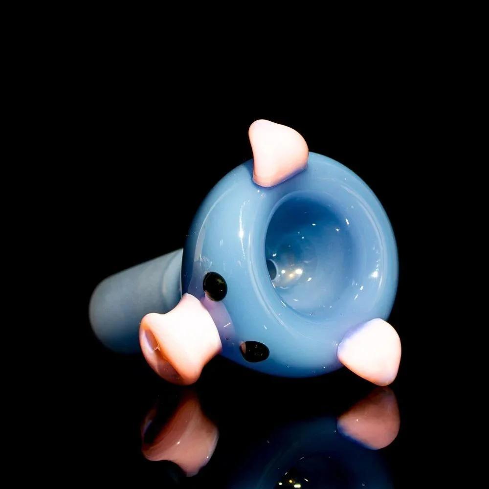 Sugar Mattys - Milky Blue Piggy 14mm Slide