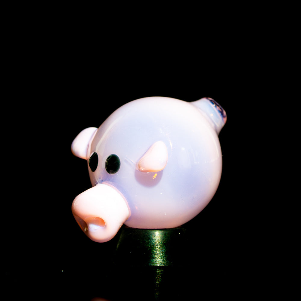 Sugar Mattys - Milky Pink Piggy 25mm Bubble Cap