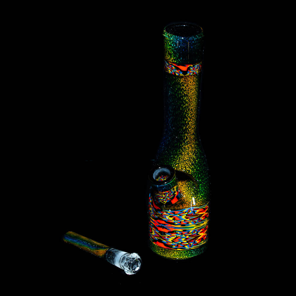 T.K. Happa - Fume & Milli Sake Bottle