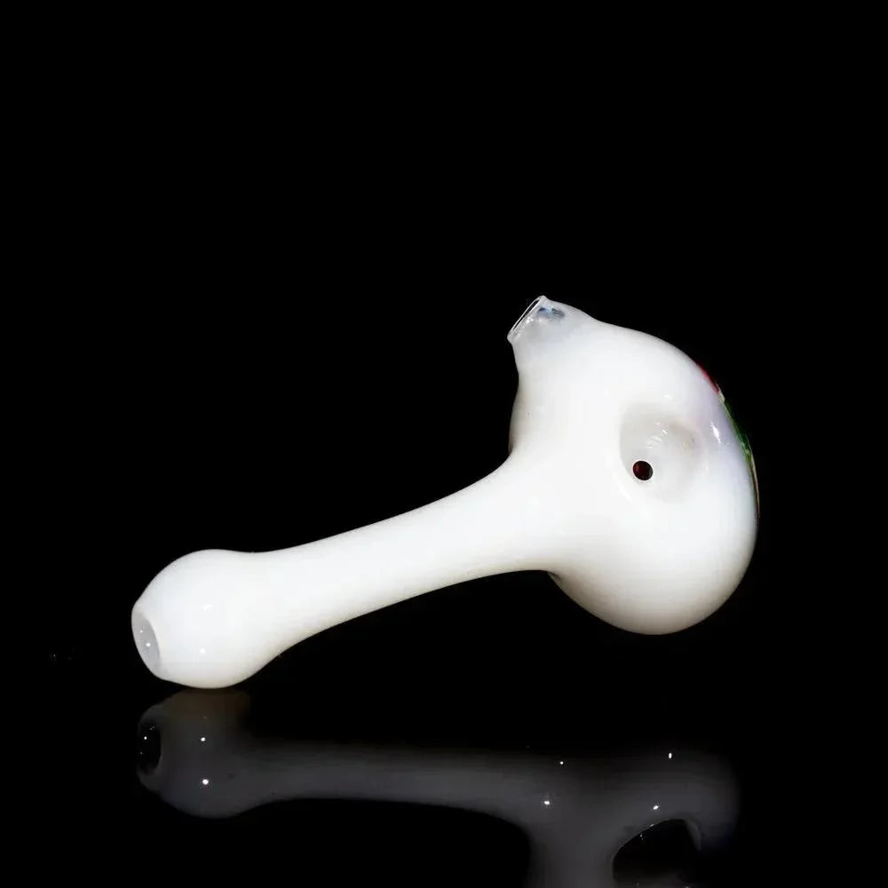 Technicks Glass - Red, Orange & Green Retti Spoon