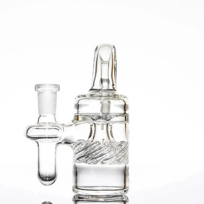 Hand-blown glass 10mm 90* Splash Catcher by Terroir Glass