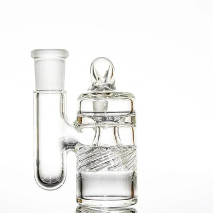Hand-blown glass 14mm 45* Splash Catcher by Terroir Glass
