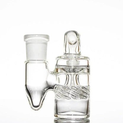 Hand-blown glass 18mm 90* Splash Catcher by Terroir Glass