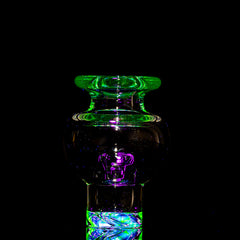 Terroir Glass Accent Color Bubble Cap Verde brillante (UV)
