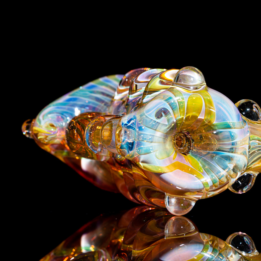 Torcher Glass - Razorback Push Bubbler