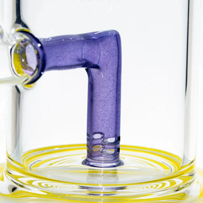 Toro Glass - Banana & Perwinkle Macro XL
