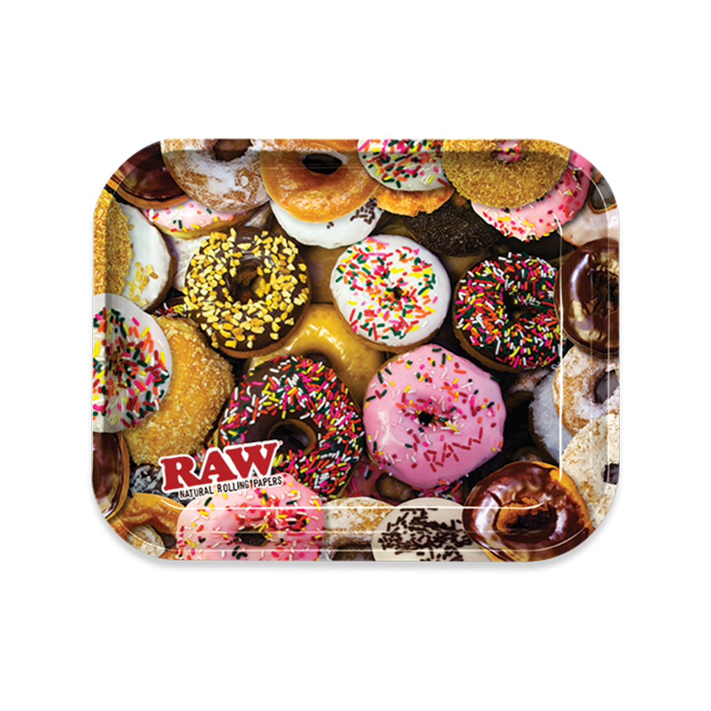 RAW Rolling Tray Large - Donuts