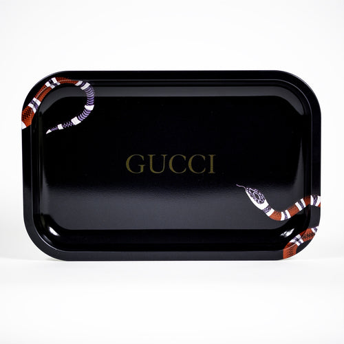 Metal POL GUCCI 18x14 rolling tray, Archive 