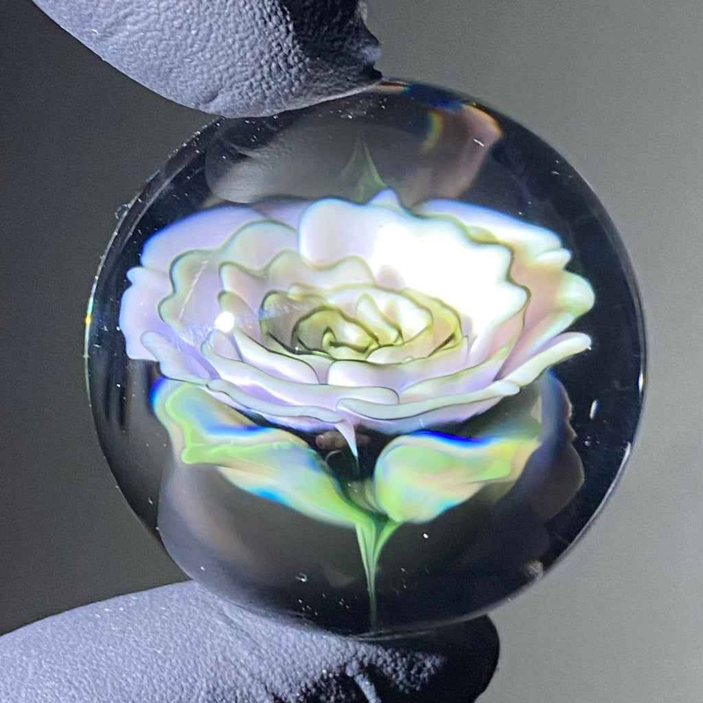 Florin Glass - Mármol rosa medio blanco y verde