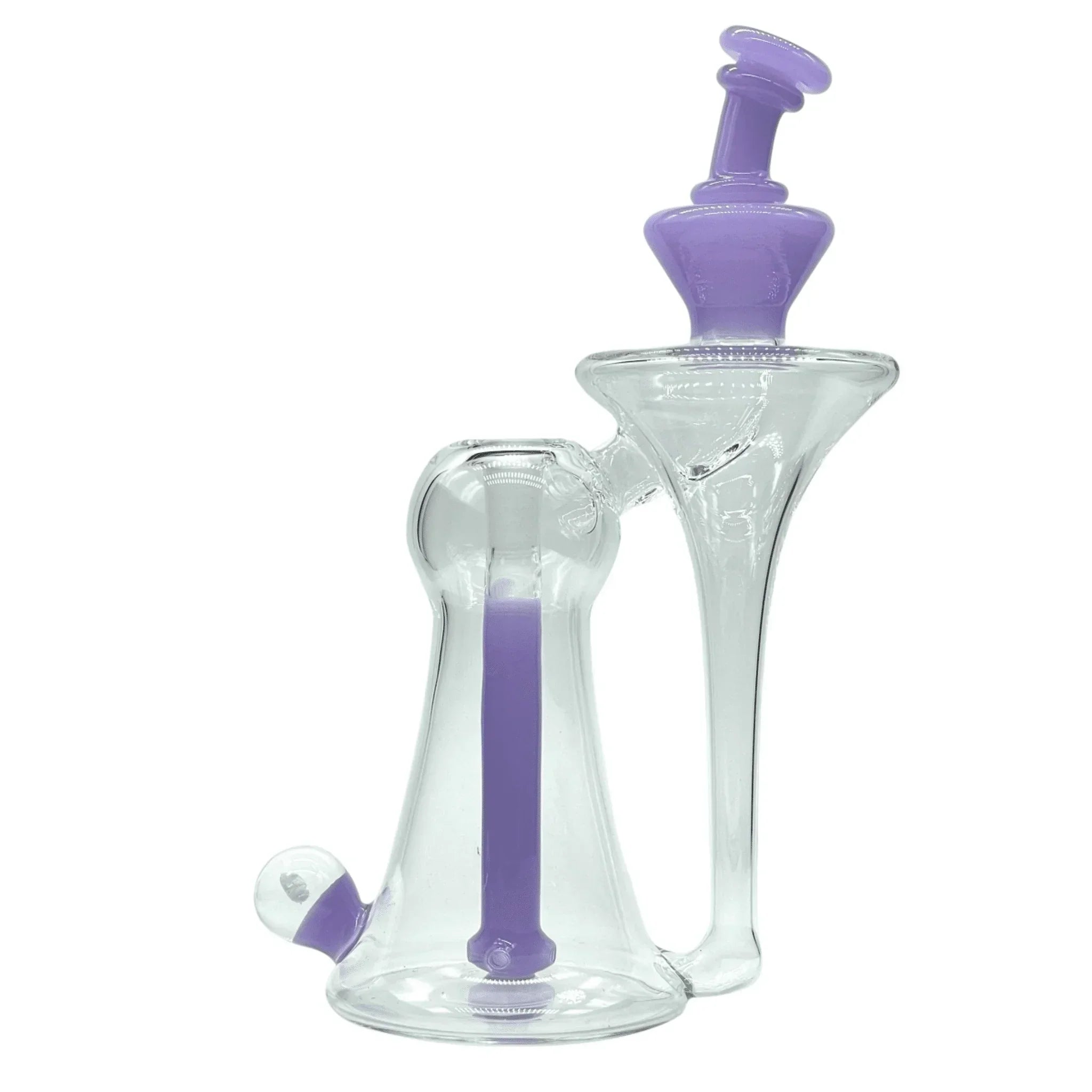 Lid Glass - Cotton Candy Recessed Recycler