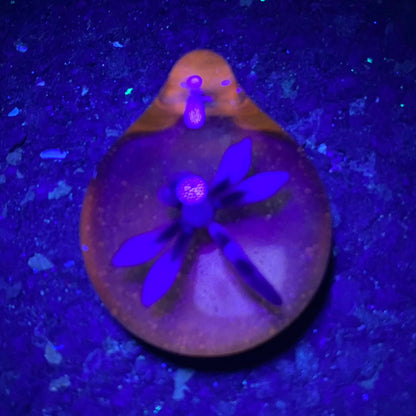 Florin Glass - Lemondrop Dragonfly Pendant