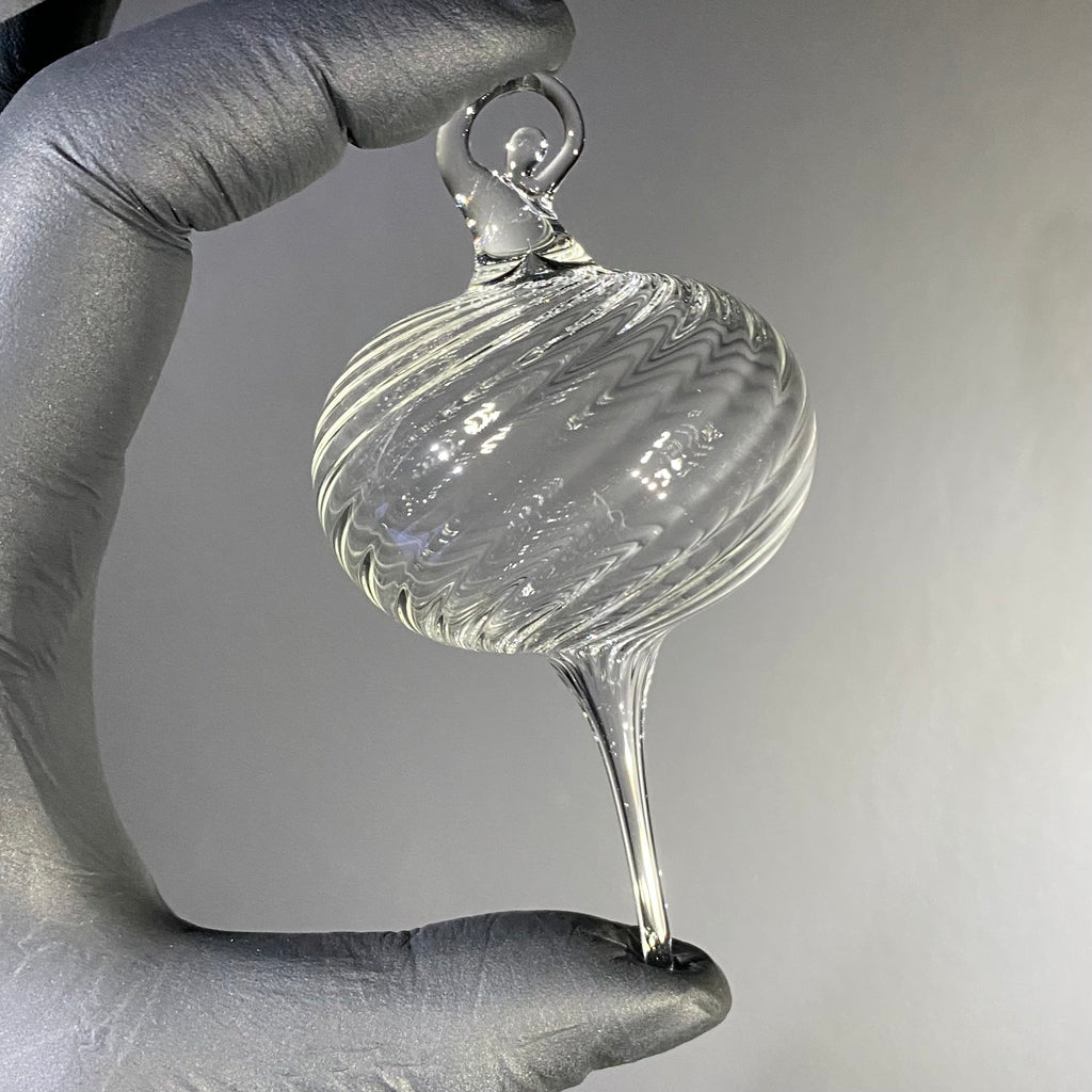 2022 Ornament Drop: Jason Howard - Clear Scalloped Ornament