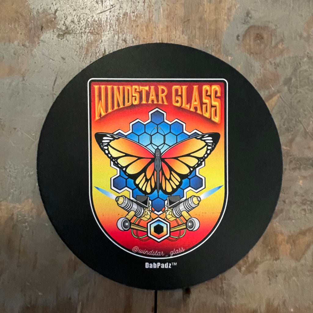 Windstar Glass - Butterfly Dab Padz