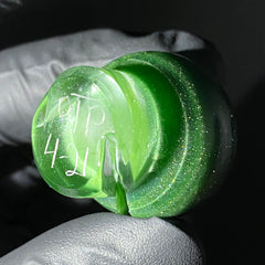 One Trick Pony - Green Stardust Marble Spinner Cap