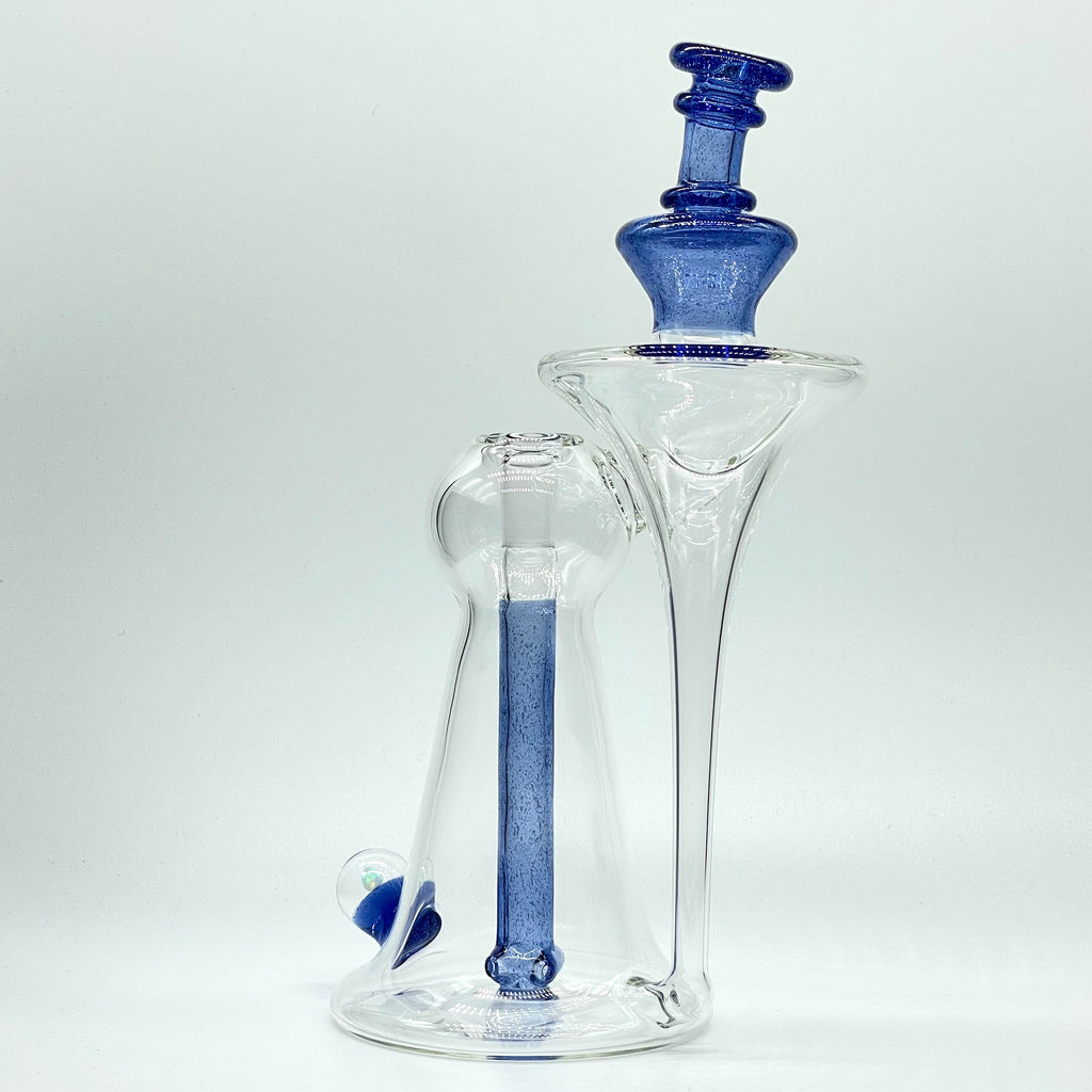 Lid Glass - Sea Blue Recessed Recycler