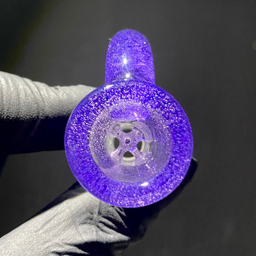 OJ Flame - Purple Lollipop 14mm 4 Hole Slide