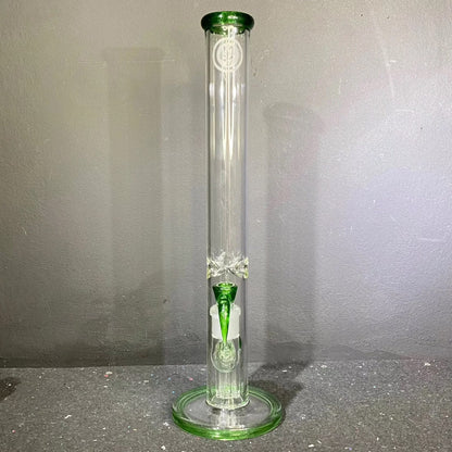 OJ Flame - Green Stardust 16" 4 Arm Straight Tube