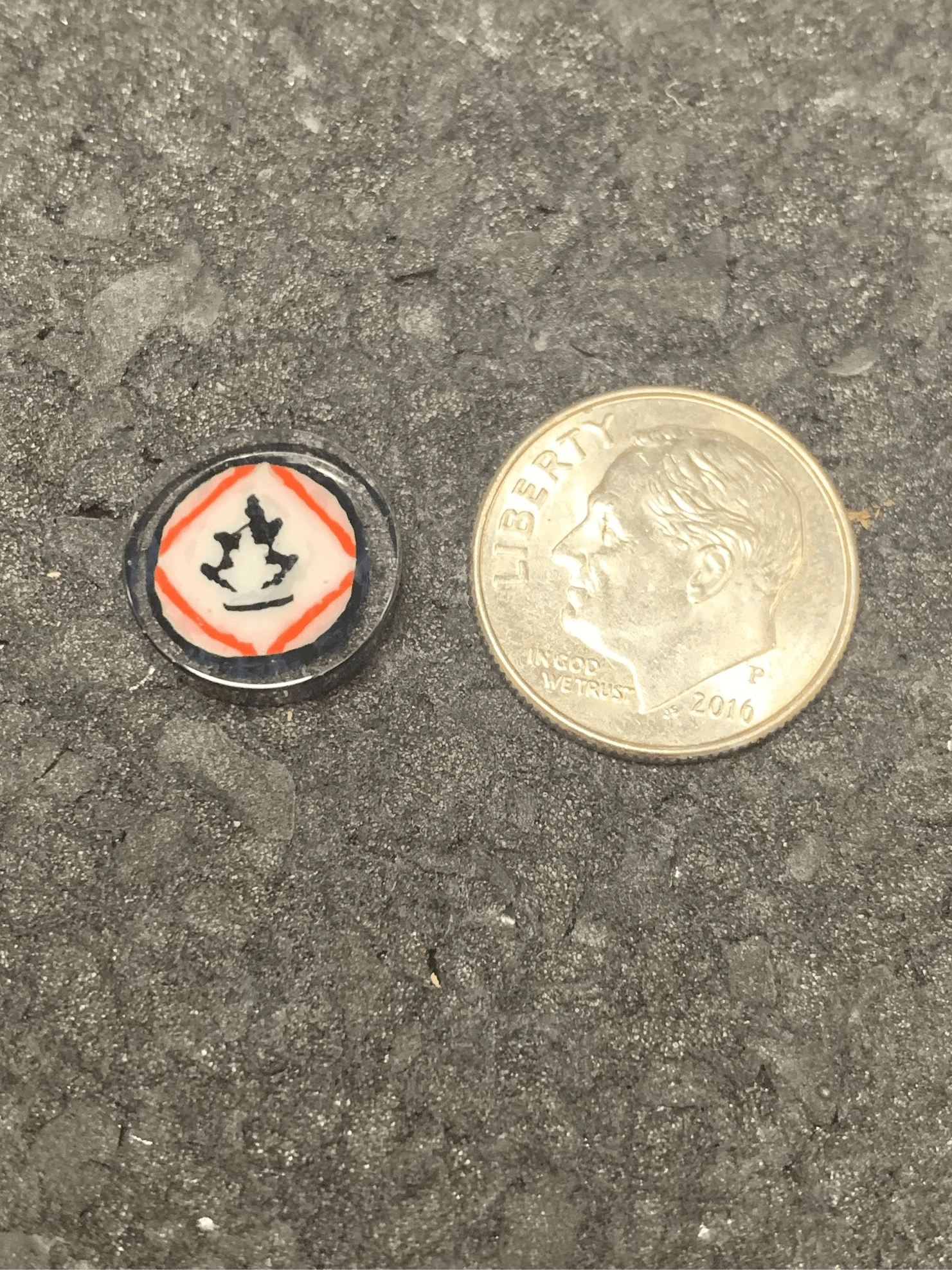 Peter The Doge - Pyroscopic Fire Sign .93G Coin