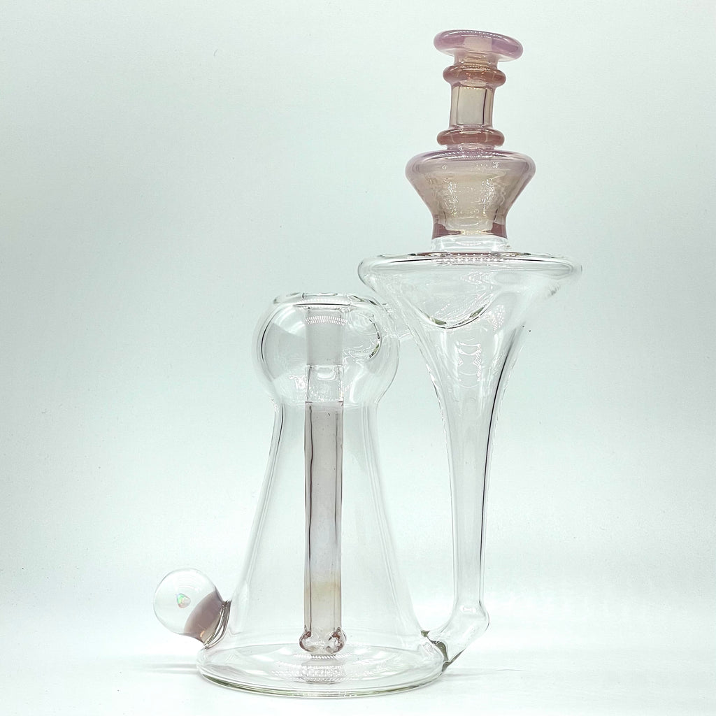 Lid Glass - Blossom Recessed Recycler