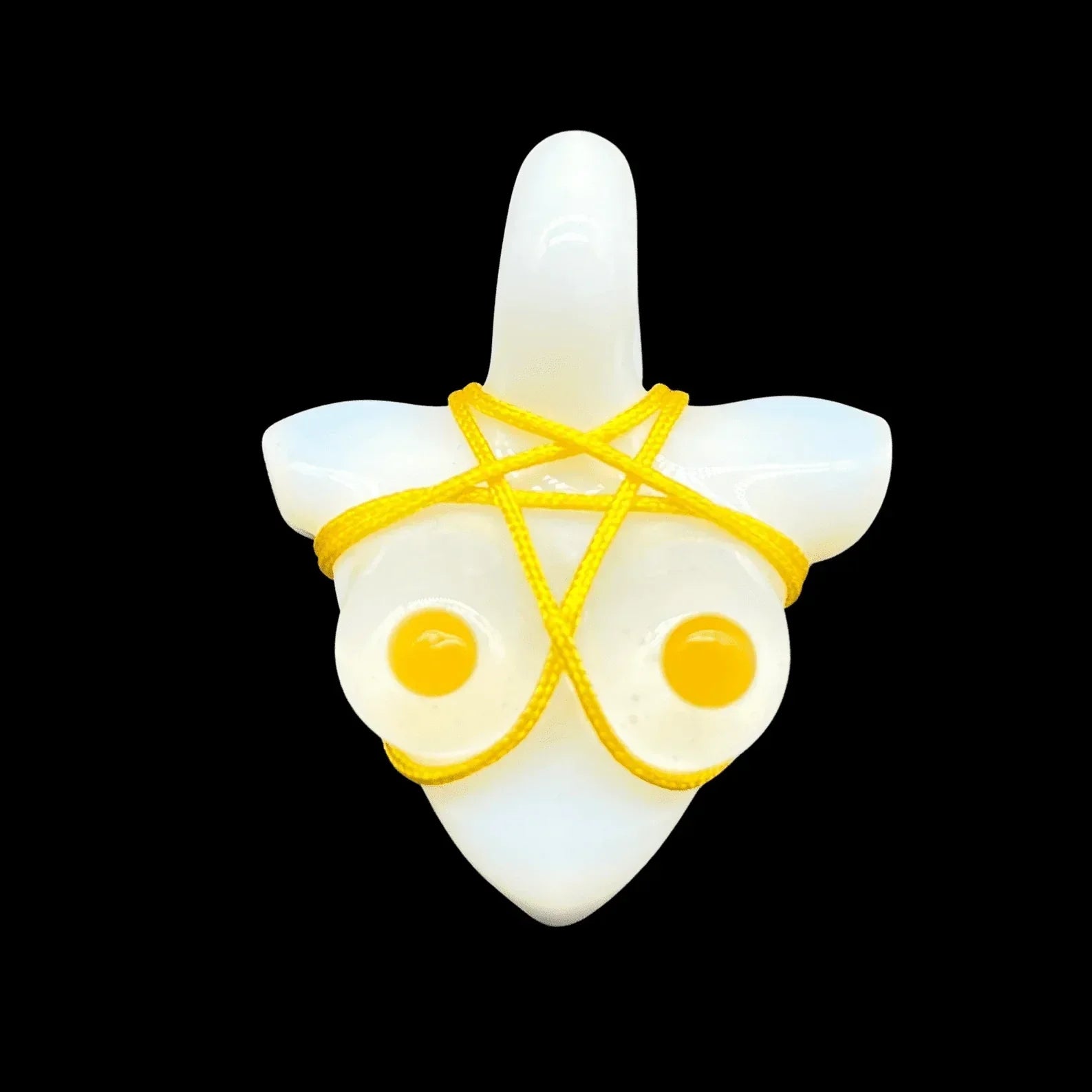 Glass By Ariel - Over Easy Bust Pendant
