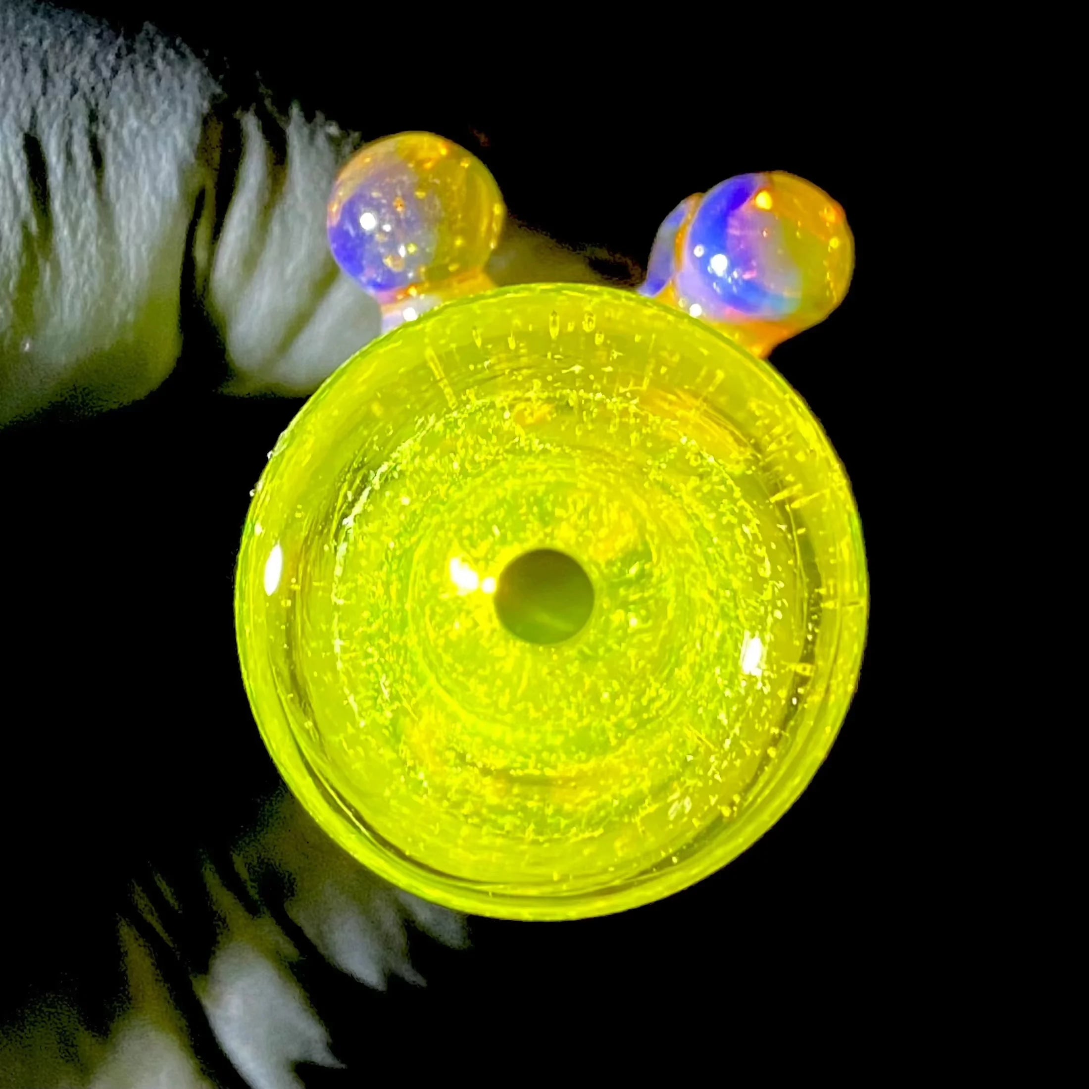 Mr. Gray - Green Dichro Leaf Chillum