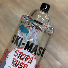 Ski Mask Glass - Ghost 666 Label Spray Can Peak Attachment