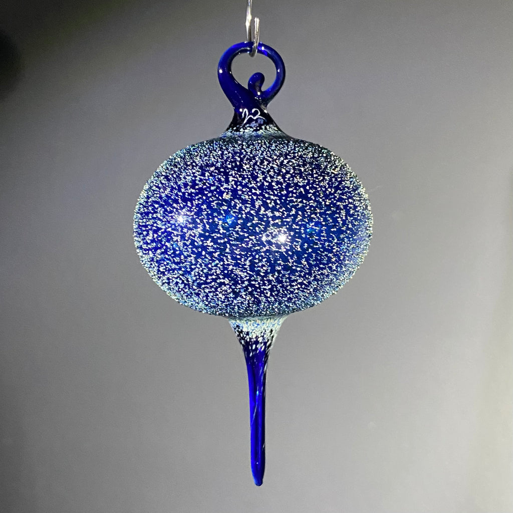 Holiday Ornament Collection: Jason Howard -  Cobalt Frit Ornament