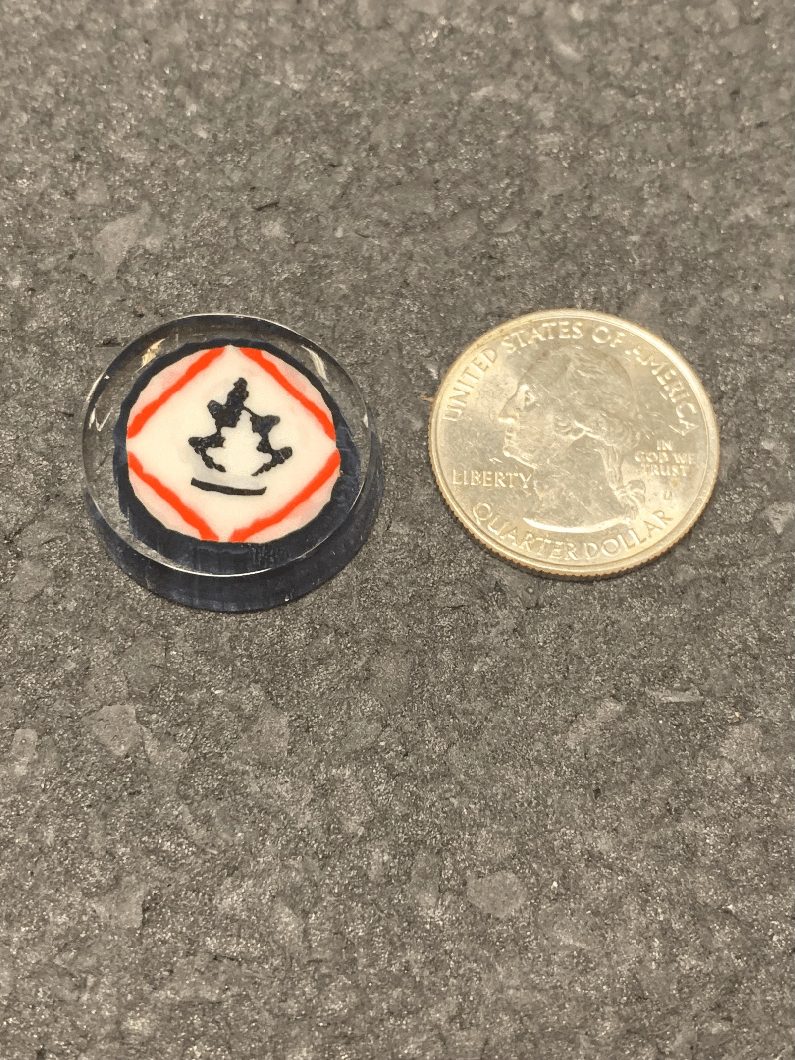 Peter The Doge - Pyroscopic Fire Sign 6.05G Coin